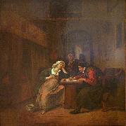 Jan Steen Physician and a Woman PatientPhysician and a Woman Patient oil on canvas